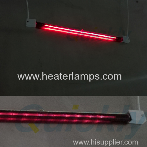 Single tube quartz infrared heater