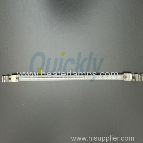 Single tube fast curing infrared lamp