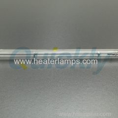 Laminated glass heating infrared emitter