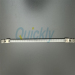 Round tube transparent heater tube