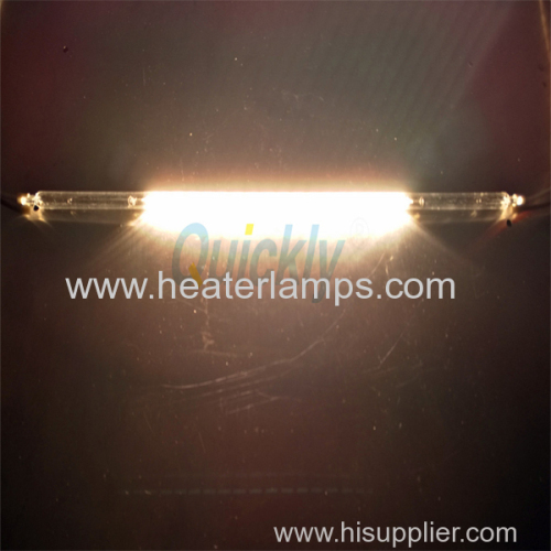 Welding use transparent shortwave quartz heater