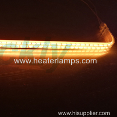 Fast medium wave IR heater lamps