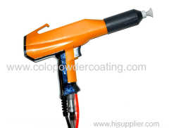 electrostatic powder coating gun