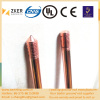 variable thickness copper bonded earth rod