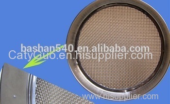 resistant alkali corrosion 75mm test sieves of Electroformed Sheets