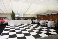 plowood dance floor promotional for wedding events