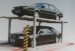 Simple dual-level car lifter parking equipment