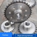 Galvanized sprocket for parking system