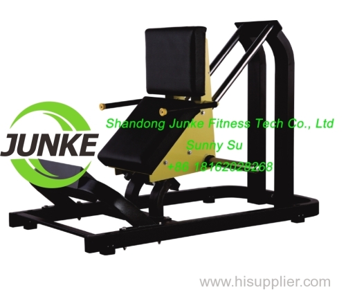 HACK SQUAT FREE WEIGHT PLATE LOADED MACHINE COMMERCIAL GYM USED MACHINE