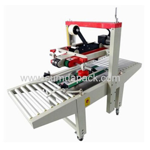 Semi auto carton box sealer machine