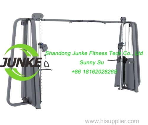 ADJUSTABLE CROSSOVER CABLE STRENGTH EQUIPMENT COMMERCIAL FITNESS EQUIPMENT