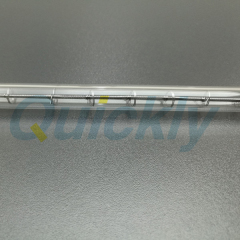 clear quartz heating tube for thermal oven