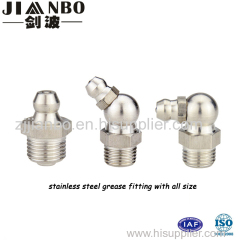 stainless steel grease fitting with all size