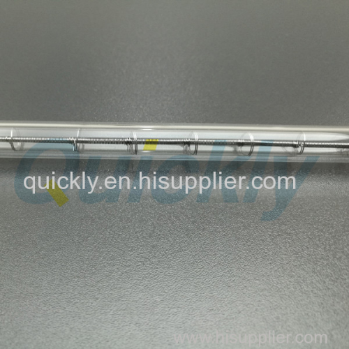 Glass printer drying infrared heating element