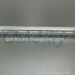 Screen glass ink drying shortwave IR lamps