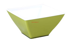 two tone/colors/layer double injection plastic salad bowl