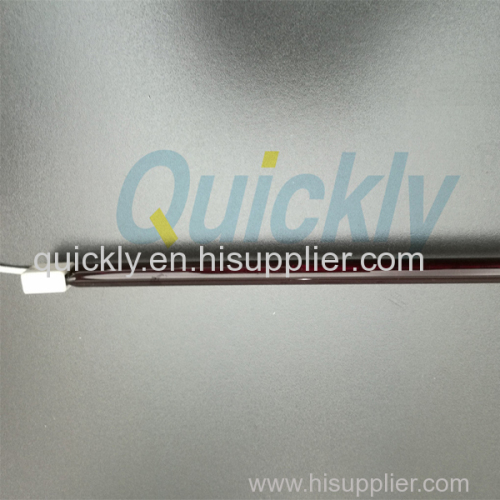 Halogen shortwave quartz heater tube