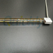 Shortwave single tube quartz infrared lamps
