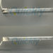 Transparent quartz tube IR emitters