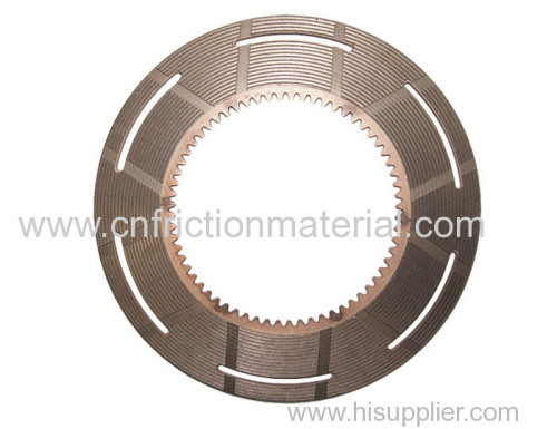 Sintered Bronze Master Clutch Disc for Caterpillar Construction Equipment