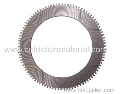 Sintered Bronze Steering Clutch Disc for Caterpillar Construction Equipment