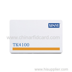 Magnetic stripe rfid card