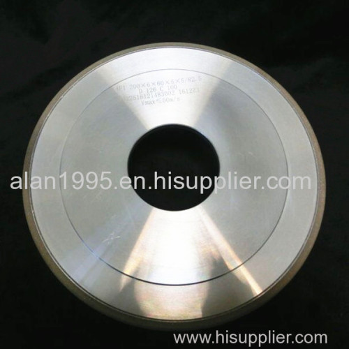 Flat Wheel Diamond Grinding Wheel for Machining of Conical