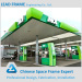 Modern Xuzhou Newest Prefabricated Space Frame Gas Filling Station