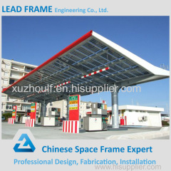 Modern Xuzhou Newest Prefabricated Space Frame Gas Filling Station