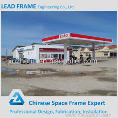 Modern Xuzhou Newest Prefabricated Space Frame Gas Filling Station