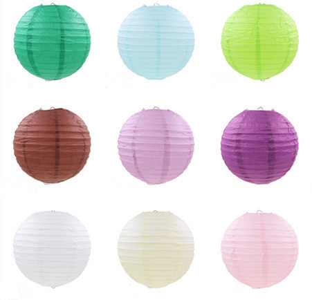 decoration colorful paper lantern