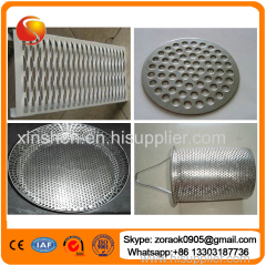 Perforated metal mesh sheet