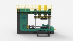 cold elbow forming machine