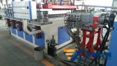 Wood Plastic furniture plate production line WPC board production line