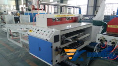 Wood Plastic furniture plate production line WPC board production line