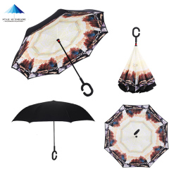 upside down straight umbrella