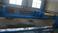 Hot elbow forming machine