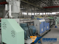 Plastic hollow grid sheet production line Hollow grid board extruder