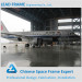 Arch space frame prefabricated hangar for airplane shed