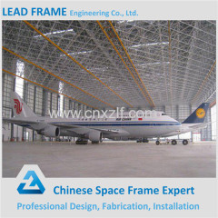 Galvanized Arch Roof Prefabricated Structural Steel Aircraft Hangar Prices