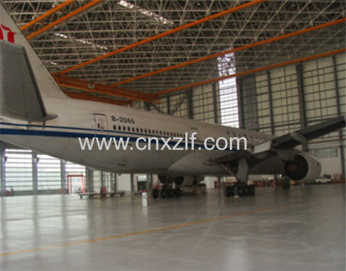 Flexible Design Prefab Structural Steel Beam Steel Constructed Aircraft Hangar