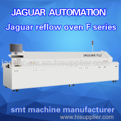 Led lamp assemble line automatic lead-free reflow oven