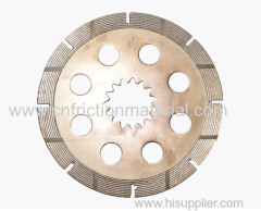 Sintered Bronze Clutch Disc for J.C.B Construction Equipment