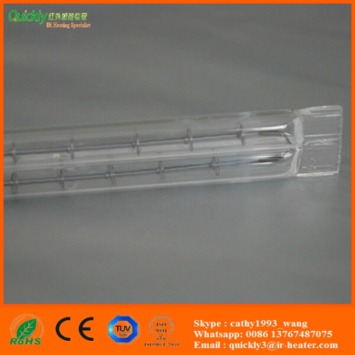 quartz heating tube heater lamps 225v 1200w