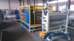 PVC glazed tile production line