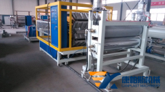 PVC glazed tile production line