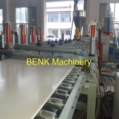 2450mm WPC PVC free foam board production line