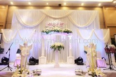 RK events pipe and drape system and event curtains