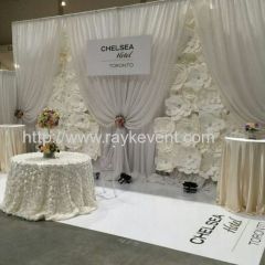 RK events pipe and drape system and event curtains