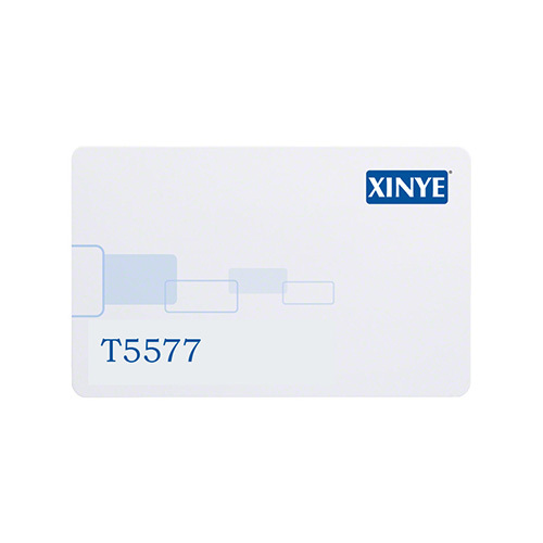 Four - color offset printing radio frequency identification T5577 card